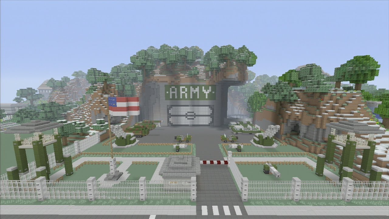 minecraft army base